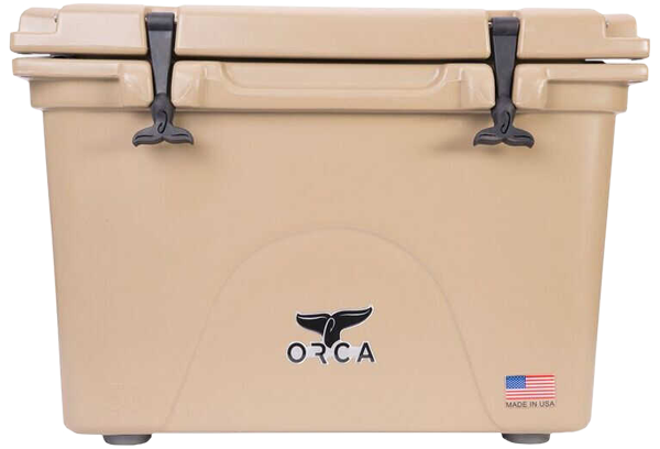 Up to 200 hours of ice cold beer with the ORCA 40 Quart Cooler